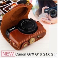 Canon G7X Mark II G1X G11 G12 G15 G16 G9X G5X Camera Case Leather Case