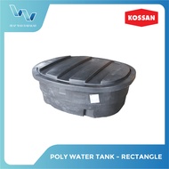 KOSSAN POLY WATER TANK - RECTANGLE POLY TANK (SIRIM/SPAN CERTIFIED) - READ DELIVERY INSTRUCTION