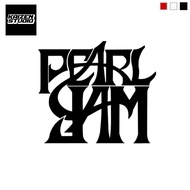 KAIZEN STUDIO Pearl Jam Band Music Artist Singer Group Mirror Window Car Vinyl Cutting Sticker