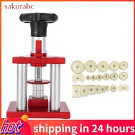 Sakurabc Screw Type Precise Crystal Bezel Watch Back Case Cover Press Tool with 20 Dies Pressing Rep