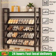 Shoe Rack Rak Kasut 5 Layers 70/90cm Storage Shelf Shoe Shelf Rak Kasut Murah Rak Kasut Besi Shoe Or