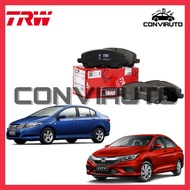 HONDA CITY TMO T9A CIVIC S5A SR4 VTEC INSIGHT ZE2 ZE3 CRZ XF1 FRONT TRW BRAKE PAD (GDB3375)
