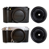Fujifilm X-M5 (Black / Silver XM5) + Fujifilm 15-45mm Lens - (Parallel Import Set)