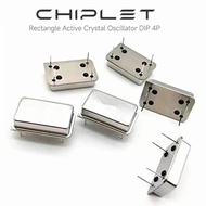 2Pcs Rectangle Active Crystal Oscillator DIP-4PIN 25.6K 32K 62K 70K 76K 250K 288K 360K 400K 500K 640