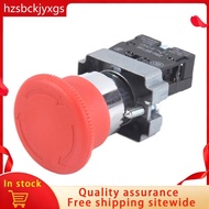 【hzsbckjyxgs】22mm NC Red Mushroom Emergency Stop Push Button Switch 600V 10A ZB2-BE102C XB2-BS542X1