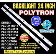 NRT BACKLIGHT TV LED 24 INCH PLD24T8511 PLD24D8511 PLD24T123