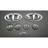 Kia Cerato Optima Forte Oem Brenthon Emblem Logo Set