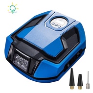 【hzswankgd3.sg】Portable Car Air Compressor Pump Digital Tire Inflator DC 12V LED Light Auto Air Pump Tire Pump for Car Motorcycle