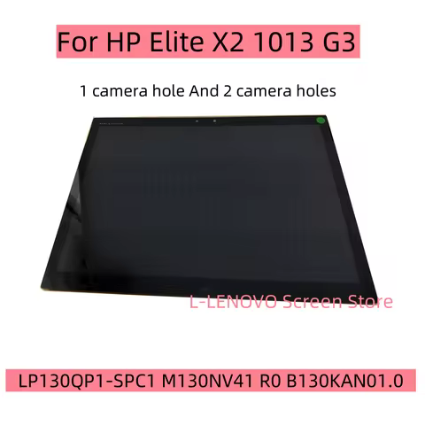 L31364-001 L31886-001 13.0 "Inch For HP ELITE X2 1013 G3 Display Laptop LCD Touch Screen Digitizer R