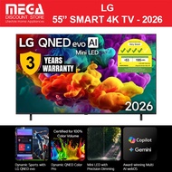 LG 55QNED86BSA 55" QNED EVO MINILED 4K SMART TV | Free Wall Mount