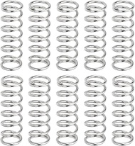 uxcell 10Pcs Compression Springs, 0.6mm Wire Diameter x 5mm OD x 15mm Length 304 Stainless Steel Ext
