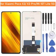 หน้าจอ Poco X3 Pro / X3 / Mi 10T Lite จอชุด LCD xiaomi Poco X3 Pro / Poco X3 อะไหล่มือถือ LCD Screen