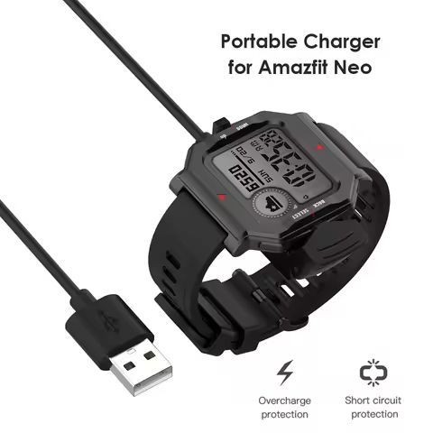 1m Fast USB Charging Cable Smart Watch Charger Device for Huami Amazfit Neo