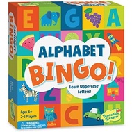Peace Kingdom Alphabet Bingo Game Suitable for Children aged 2 to 6 Alphabet Learning Educational Bo