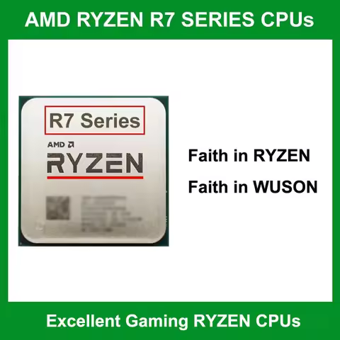 AMD Ryzen 7 Processors Series RYZEN 7 5800X R7 3800X 8 Cores RYZEN CPU R7 3700X Gaming Computer Hard