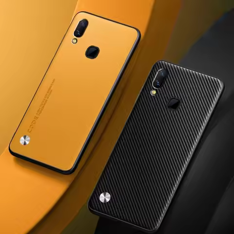 Luxury PU Leather Phone Case For Vivo NEX A S Back Cover Matte Silicone Shockproof Protection Case F