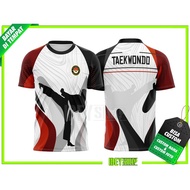 shirt taekwondo jersey taekwondo 04 fullprint men's jersey shirt Adult and child tshirt S-5XL, 100-160CM