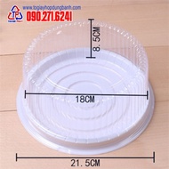 50 Hộp A022 đựng bông lan trứng muối 18cm bánh kem