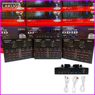 V8S Pro ODIO Live Soundcard Bluetooth USB Audio Mixer Live Broadcast