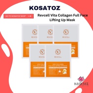 Revcell Vita Collagen Full Face Lifting Up Mask (1ea / 5ea)