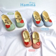 Hamina Baby- Prewalker AMOR | Baby girl shoes | Baby flat shoes | 0-3-6-9-12 Months