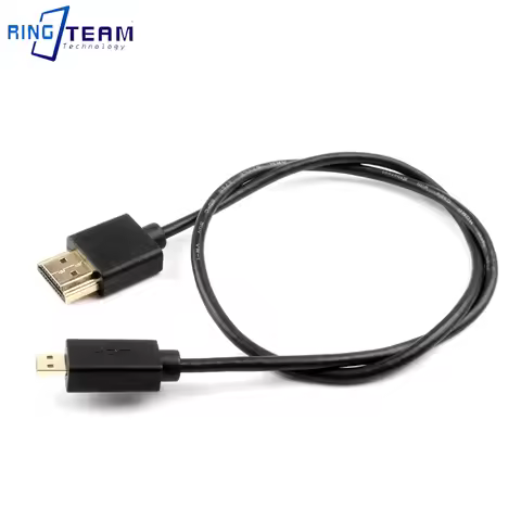 Compatible With For Sony 6300 6000 5100 RX0 RX1 RX10 RX100 High-Definition Video Cable Micro HDMI D-