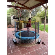 SG[2703People Collection]Trampoline Jumping Bed Bounce Bed Children's Home Use Enclosure Net Fence P