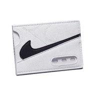Nike 錢包 Icon Air Max 90 Card Wallet 白 黑 皮革 卡片夾 短夾 N100974010-2OS