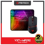 FANTECH VX7 CRYPTO Macro Key Gaming Mouse เมาส์เกมมิ่ง แฟนเทค ความแม่นยำปรับ DPI 200-8000 ปรับ เม้า 