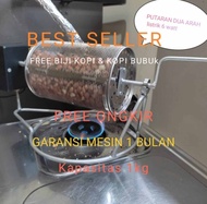 Motorized Stove Top Coffee Roaster 1kg / Elektrik Coffee Roaster / Mesin Roasting Kopi Hibrid /Alat 