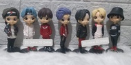 BTS (ver.1 &amp; ver.2) QPosket KPOP Action Figure Collection Cake Topper Decoration RM Jimin Jin Suga J-Hope V JK