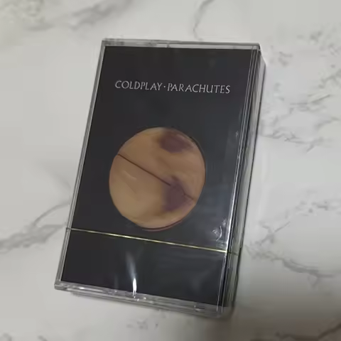 Brand New Sealed Cassette Tape Coldplay Parachutes Classic Rock Album with Lyric Book