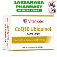 Vitamode CoQ10 Ubiquinol 100mg Softgel (100's)