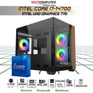 INTEL I7-14700 [SKU0008] B760 I RAM 32GB I M.2 500GB I PSU 700W I CASE เลือกได้