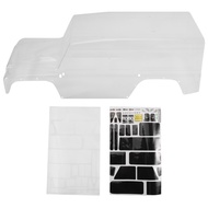 324Mm Wheelbase D110 Clear Body Shell Kit for 1/10 RC Crawler Car TRX4 -4 Upgrades Parts Accessories
