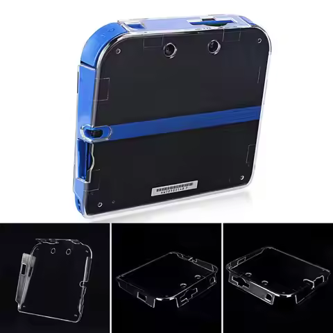 Shockproof Crystal Case For Nintendo 2DS Housing Shell Game Console Case Protective Case Hard Case F