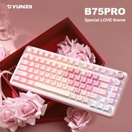 YUNZII B75 PRO Wireless Mechanical Keyboard - 3Mode - Hotswap - RGB LED - Downstream Circuit