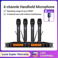 【Cheapest】UHF Wireless Microphone System 50-100M Long Range Stage Performance KTV Home Use