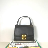 Givenchy黑色皮革手提色手挽袋 中古孤品 日本中古vintage