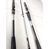 Jigging Rod Daido Artemis Power/ BlueFin 180 DS Spinning/ DC Bait Casting Packing Buttonscarves