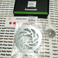 Original Kawasaki ZX130 Gear set