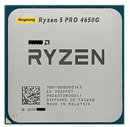 Ryzen 5 PRO 4650G NEW R5 PRO 4650G 3.7GHz Six Core Twelve Thread 65W CPU Processor L3 8M 100-000000143 Socket AM4