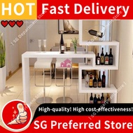 Simple household living room wall bar counter rotating bar counter table computer desk restaurant pa