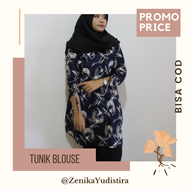 Blus/Tunik Blus / Tunik Motif / Tunik Muslim Terbaru / Tunik Wanita / Tunik Terbaru 2020 / Tunik Jum