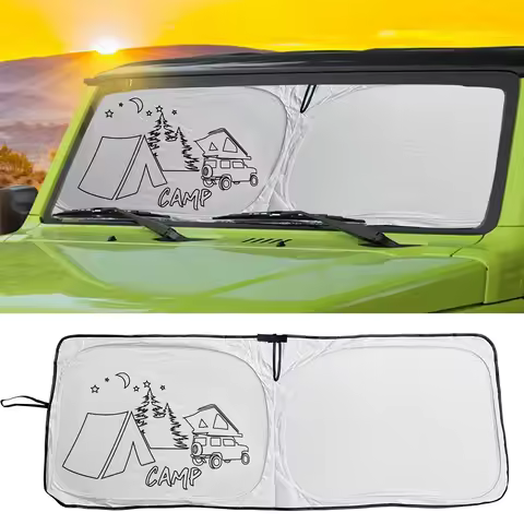 Car Front Window Sunshade terylene Protection Shade Sun Protector Windshield Visor Cover For Suzuki 