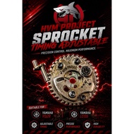 HVM PROJECT SROCKET TIMING GEAR ADJUSTABLE Y15ZR / LC135