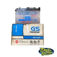 Aki Accu Baterai Honda Pispot C50 C70 C90 Supercup C700 C800 6V 6 Volt 6Volt GS Biru