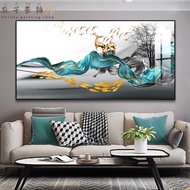 Modern living room decoration painting bedroom bedside hanging painting abstract Nordic elk fortune 