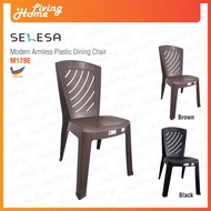 Modern Armless Plastic Dining Chair (Kerusi Plastik Moden Tanpa Lengan) SELESA M178E Plastic Chair