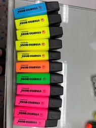 stabilo boss highlighter pen 螢光筆